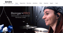 Desktop Screenshot of basnheadphone.com